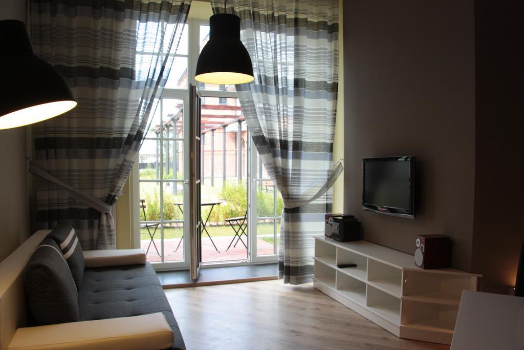 Апартаменти Loft Niezapominajka W Tobaco Park Лодзь Номер фото